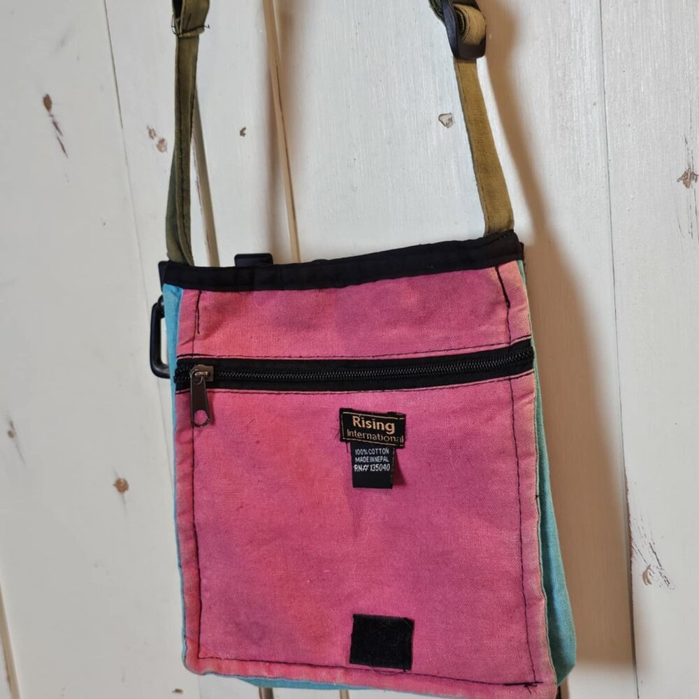 Rising International Boho Patchwork Crossbody Bag… - image 5